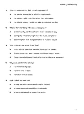 Ket 2020 a2 key 1 authentic practice tests | PDF