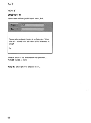 Ket 2020 a2 key 1 authentic practice tests | PDF