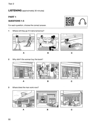 Ket 2020 a2 key 1 authentic practice tests | PDF
