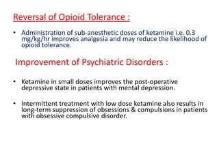 Ketamine | PPT