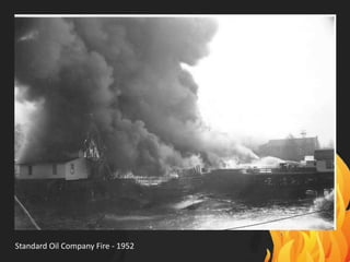 Standard Oil Company Fire - 1952
 