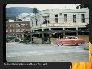 Redmen Building/ColiseumTheater Fire -1956
 