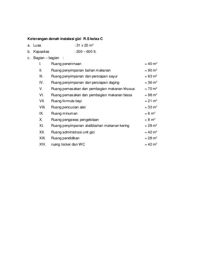 Ketenagaan Di Instalasi Gizi