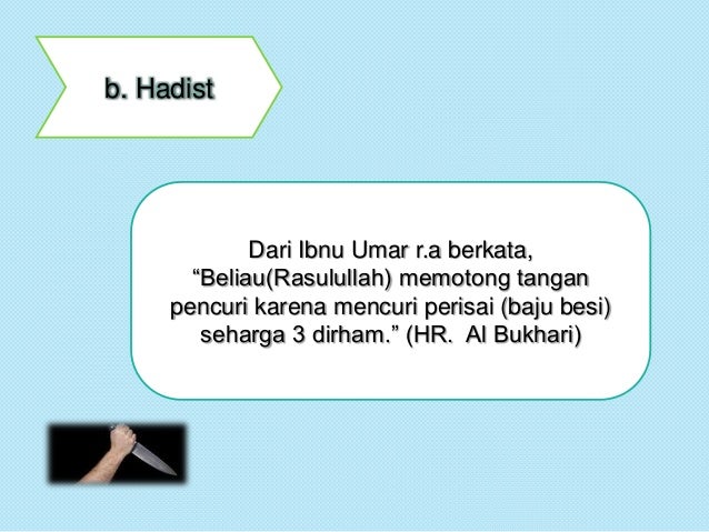 Ketentuan Hukum Islam Tentang Mencuri Menyamun Dan Merampok