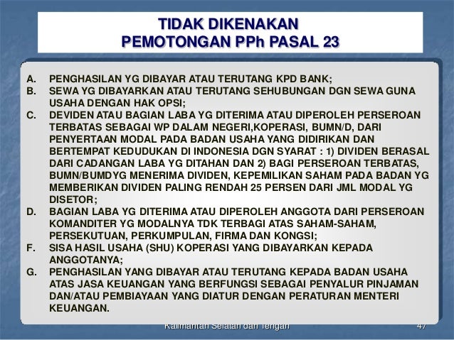 Implikasi pajak opsi saham terbatas