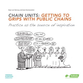 Arjan van Venrooy and Léon Sonnenschein



CHAIN UNITS: GETTING TO
GRIPS WITH PUBLIC CHAINS
Practice as the source of inspiration




                                          commissie innovatie openbaar bestuur
 