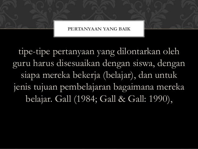 Keterampilan dasar guru  part 1