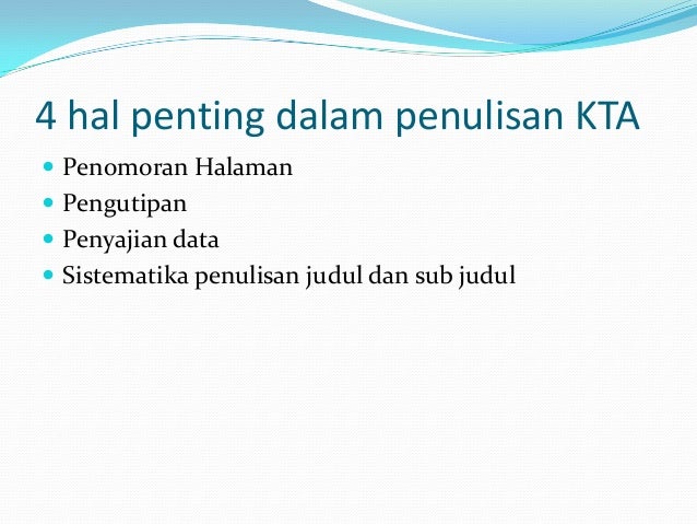 Keterampilan menulis