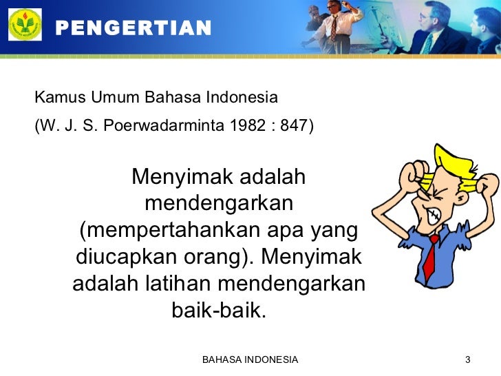 Keterampilan Menyimak