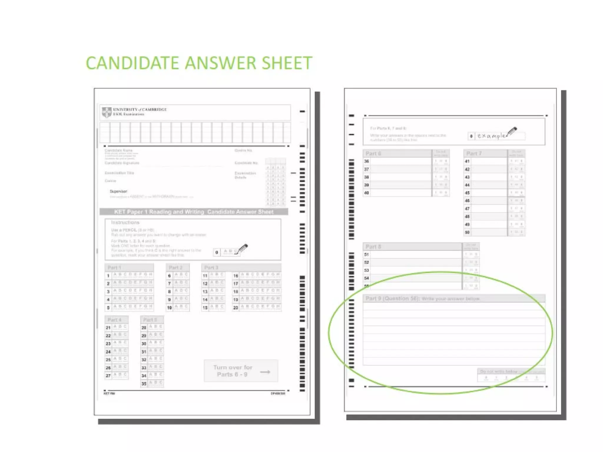 KET EXAM BASIC OUTLINE