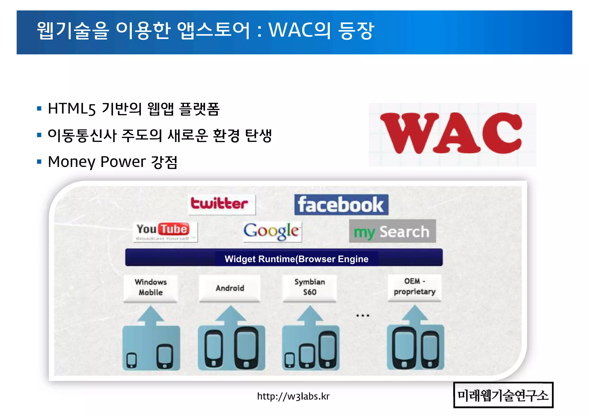 Widget Runtime(Browser Engine