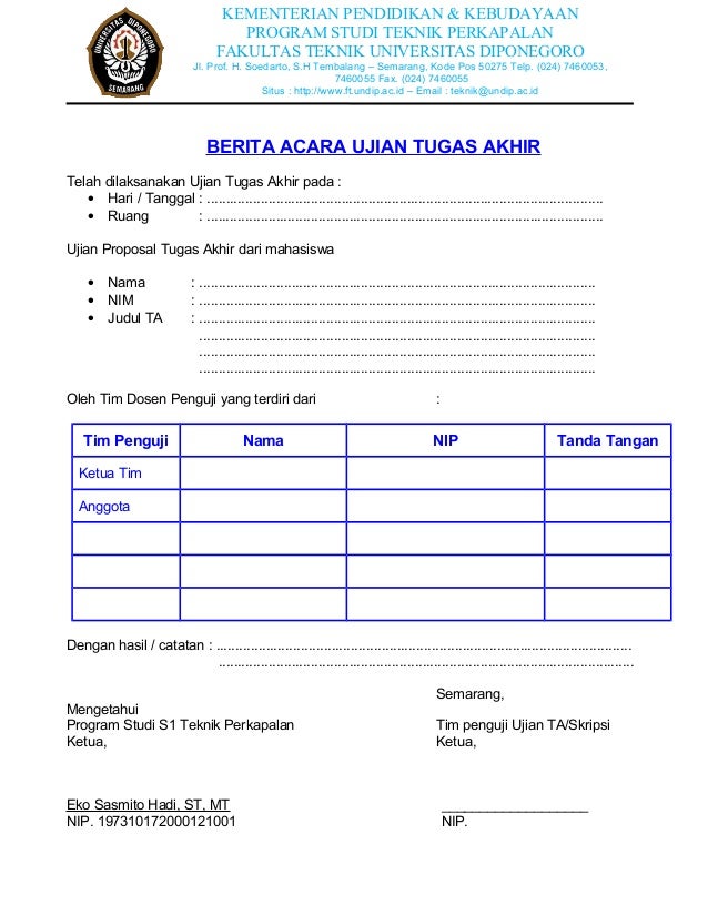 Ket mhs formulir tat rdll jurusan perkapalan Ket mhs formulir tat rdll jurusan perkapalan