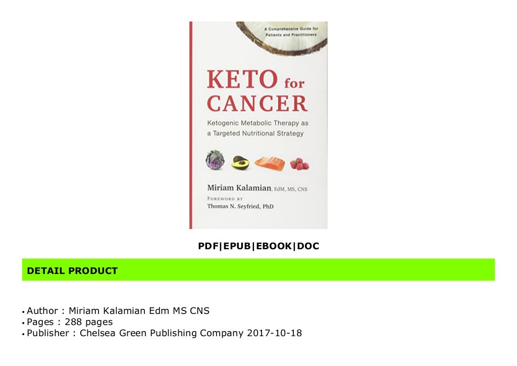 First Reads Keto for Cancer Ketogenic Metabolic Therapy as a Targeted