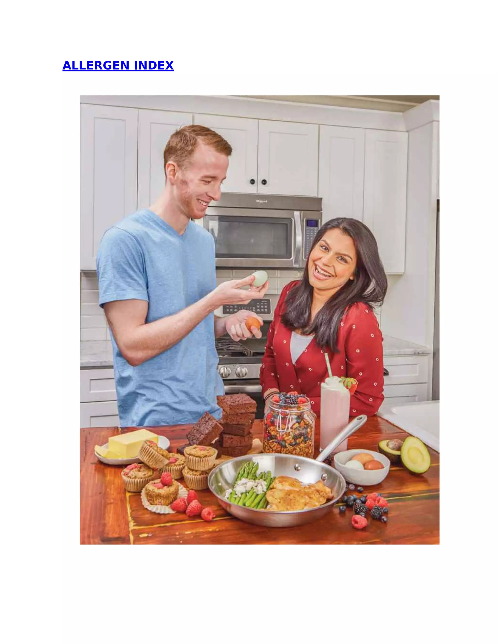 ALLERGEN INDEX
 