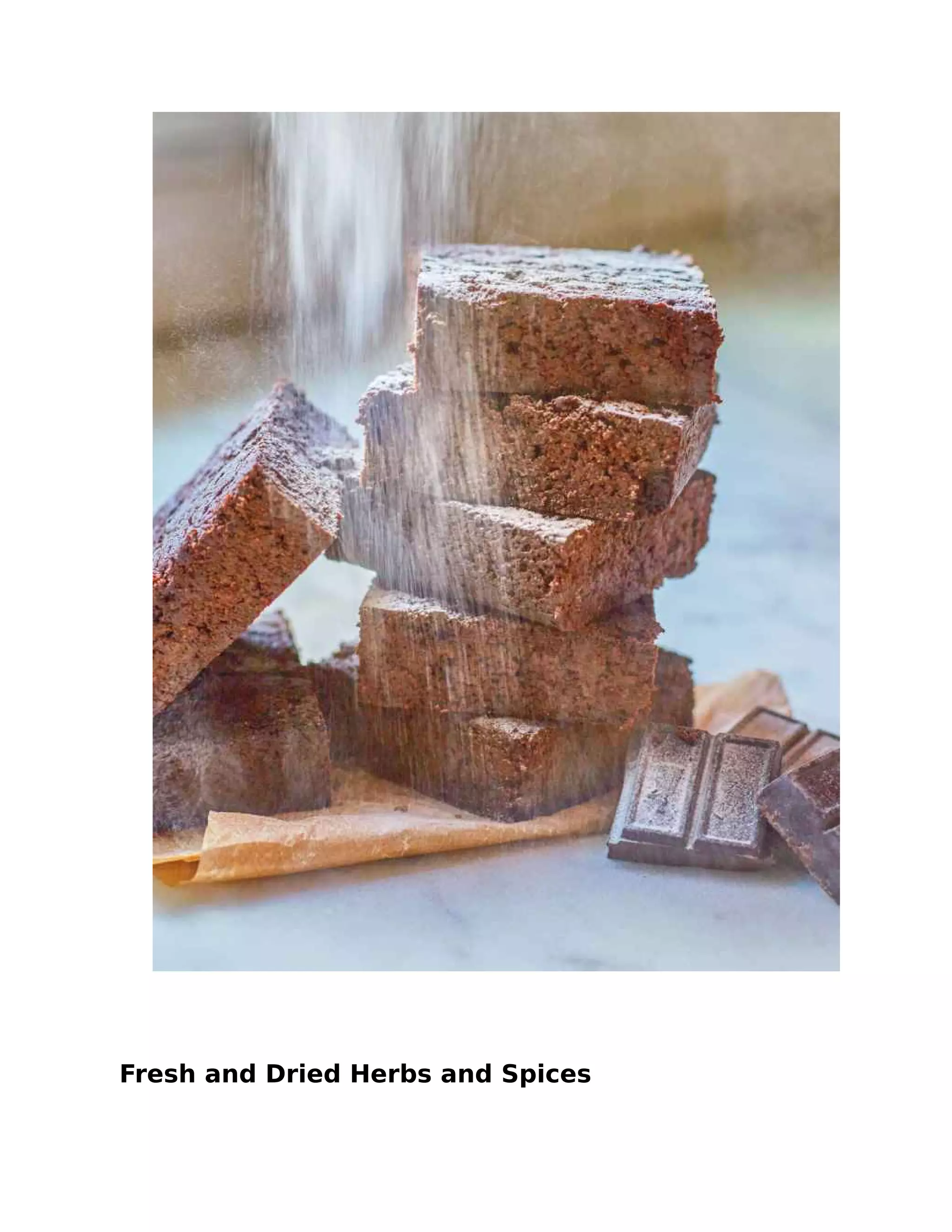 Fresh and Dried Herbs and Spices
 