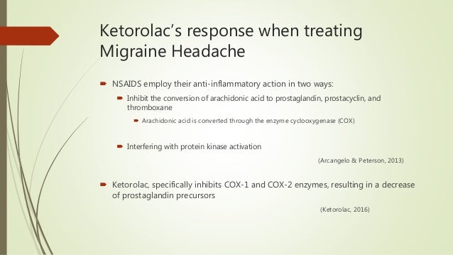 Toradol migraine