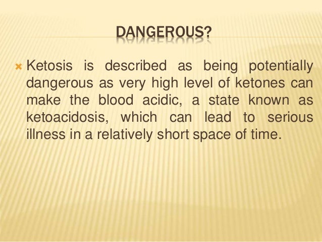 Ketosis