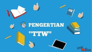 Model pembelajaran TTW (Think - Talk - Write ) | PPT