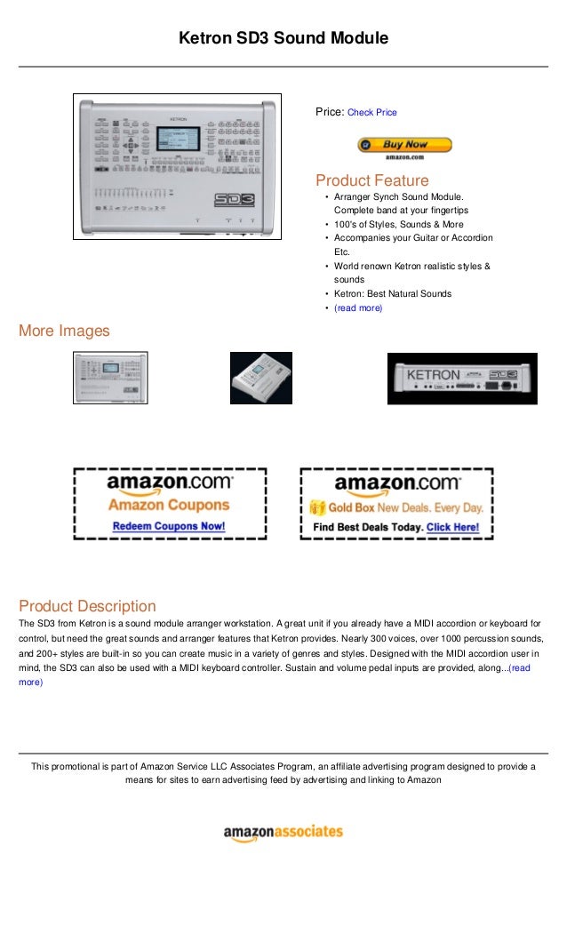 Ketron sd3 sound module