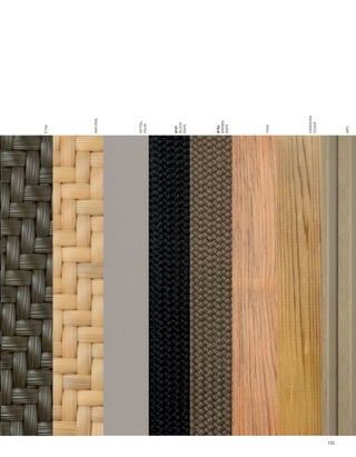 ETNA




      NATURAL




      KETTAL
      PUUR




      #781
      BLACK
      ROPE




      #784
      BROWN
      ROPE




      TEAK




      CANADIAN
      CEDAR




155
      WPC
 