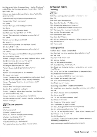 Ket trainer with answers