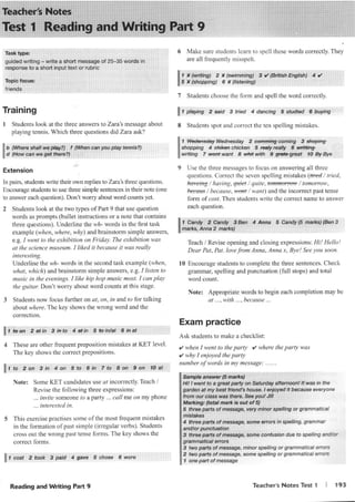 Ket trainer with answers