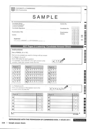 Ket trainer with answers