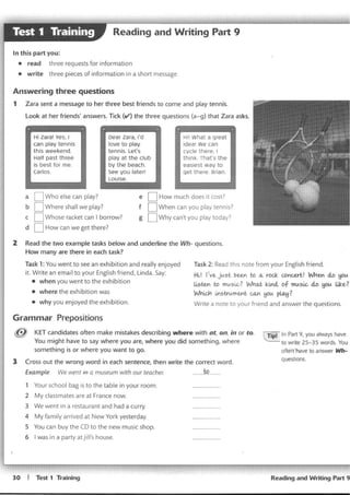 Ket trainer with answers