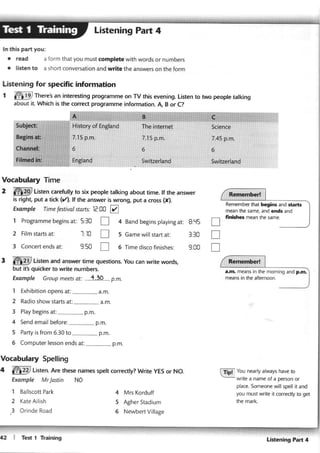 Ket trainer with answers