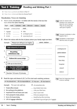 Ket trainer with answers
