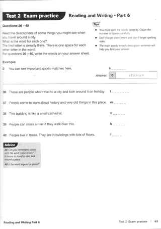Ket trainer with answers