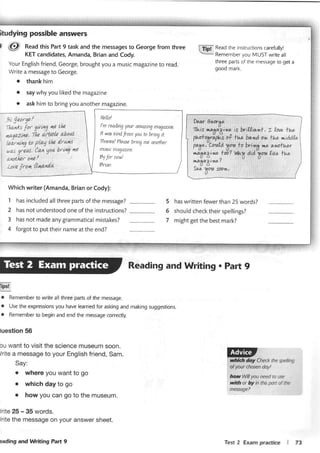 Ket trainer with answers