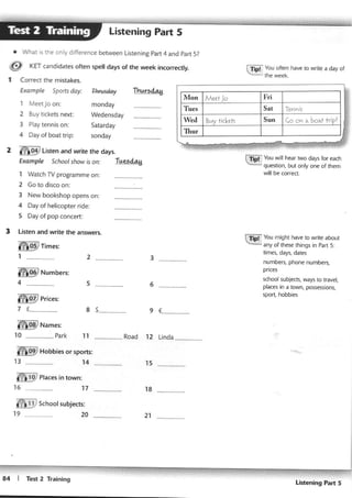 Ket trainer with answers