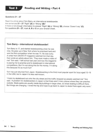 Ket trainer with answers