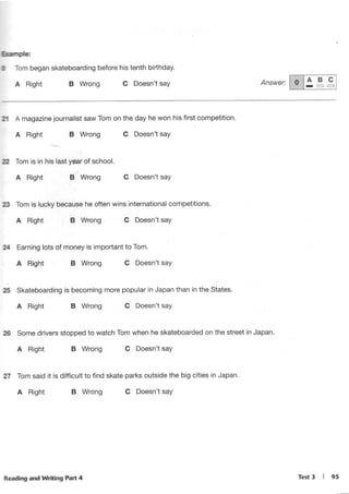 Ket trainer with answers
