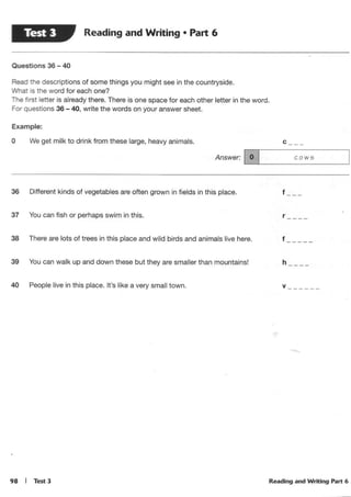 Ket trainer with answers