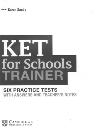 Ket trainer with answers