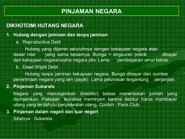Contoh Kasus Surat Utang Negara Contoh Kasus Surat Utang Negara
