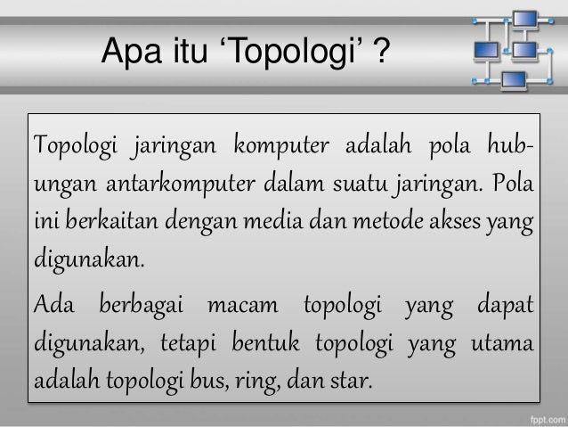 Topologi Jaringan Komputer
