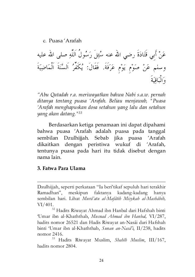 Keutamaan puasa 'arafah, dan kapan dilaksanakan Keutamaan puasa 'arafah, dan kapan dilaksanakan