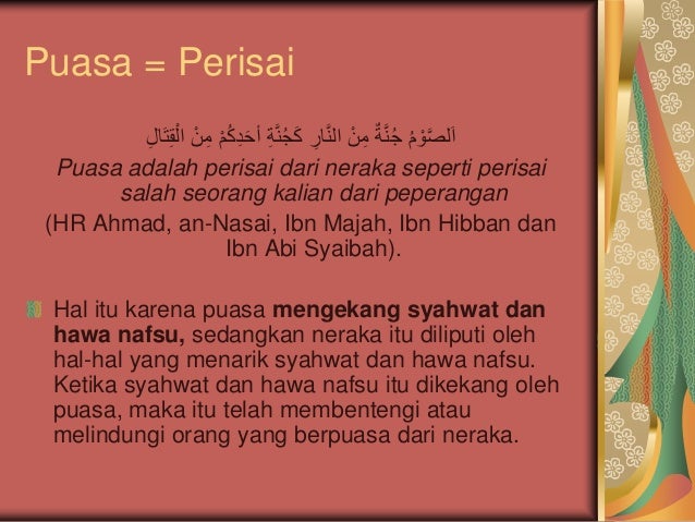 Keutamaan Puasa Ramadhan