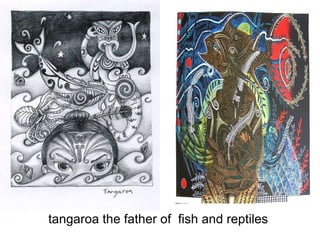 tangaroa the father of fish and reptiles