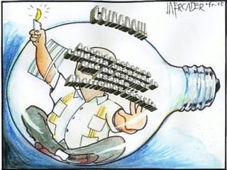 CUIDADO!!! Además debemos  cuidarla, apagando lo que no estamos  usando. . . Ahorremos energía. 