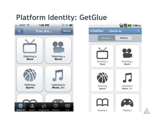 Platform Identity: GetGlue
 