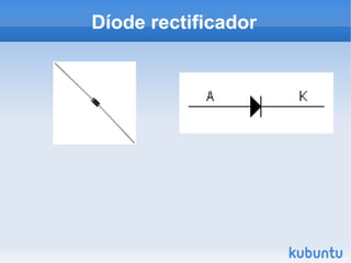 Díode rectificador
 