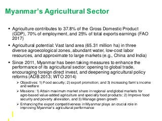 Assessing Agri-food Trade Comparative Advantage among Myanmar’s Neighboring Countries:  Findings from the UN Comtrade