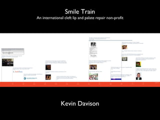 Smile Train An international cleft lip and palate repair non-profit Kevin Davison 