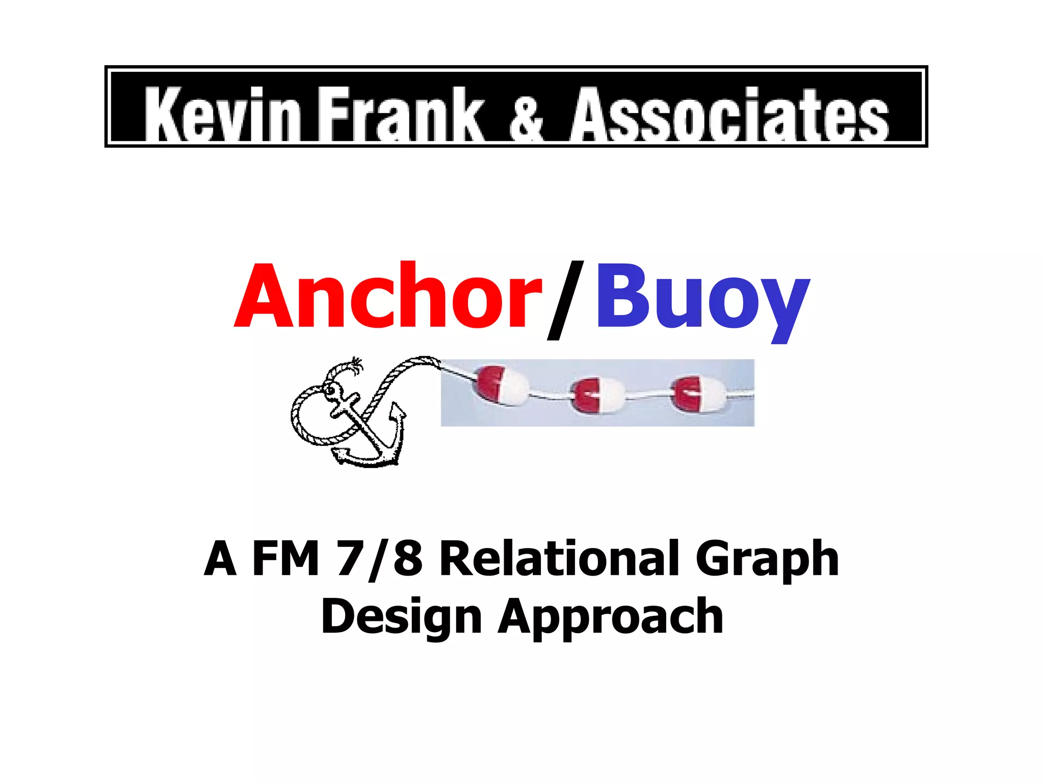 Anchor / Buoy A FM 7/8 Relational Graph Design Approach 