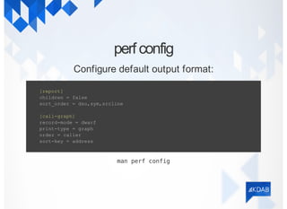 Profiling your Applications using the Linux Perf Tools | PDF