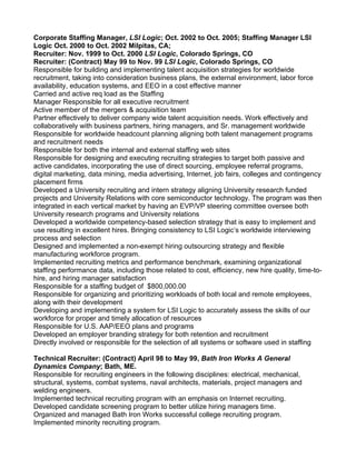 Kevin Gallagher Resume